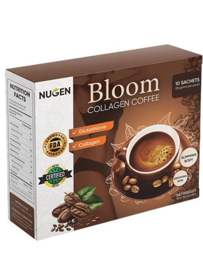 Bloom Collagen Coffee 10 Sachets